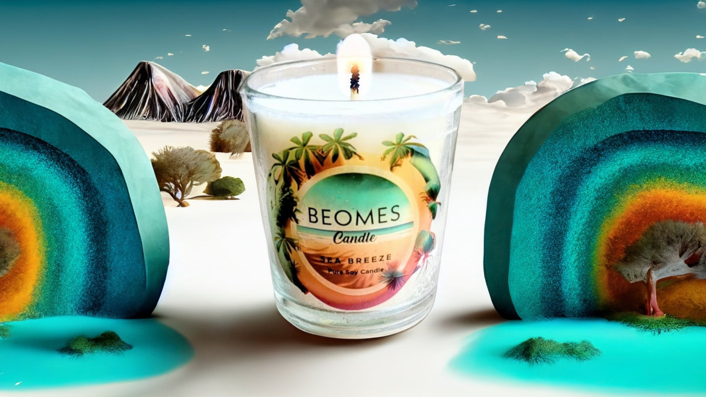 Beomes Sea Breeze Candle - BEOMES DESIGNS