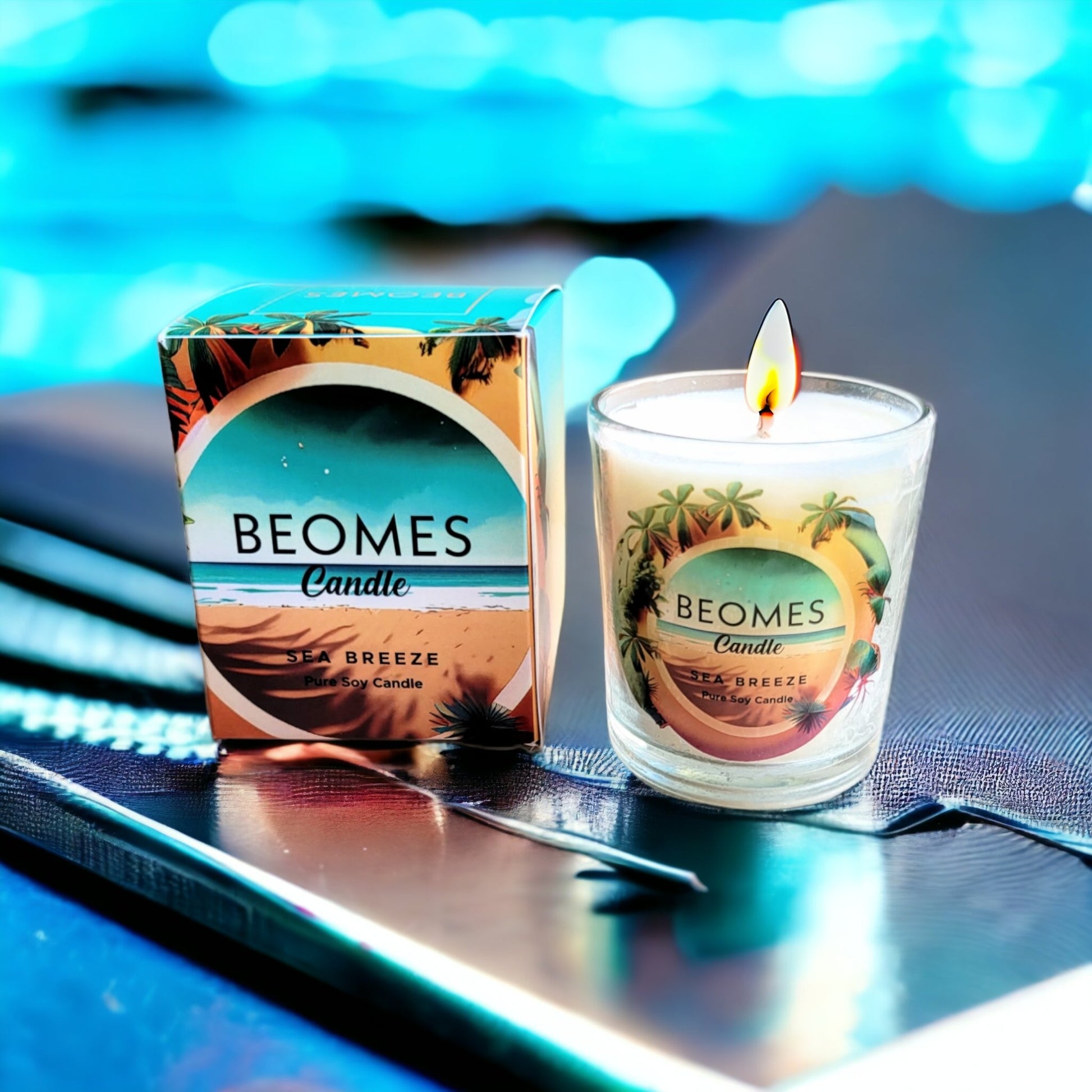 Beomes Sea Breeze Candle - BEOMES DESIGNS
