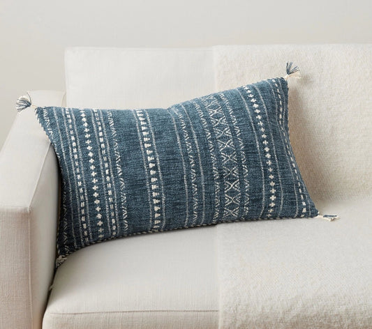 Blue Cushion - BEOMES DESIGNS