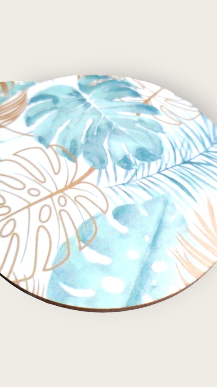 Palm Coasters Set of 4 - BEOMES DESIGNS